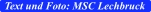 Text und Foto: MSC Lechbruck