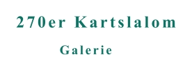 Galerie 270er Kartslalom