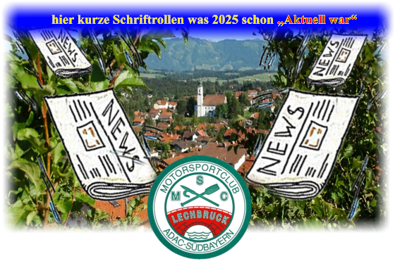 hier kurze Schriftrollen was 2025 schon „Aktuell war“