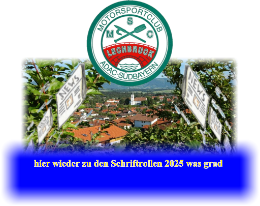 hier wieder zu den Schriftrollen 2025 was grad
