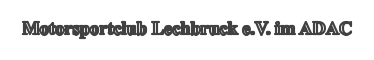 Motorsportclub Lechbruck e.V. im ADAC