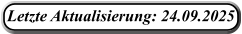 Letzte Aktualisierung: 24.09.2025