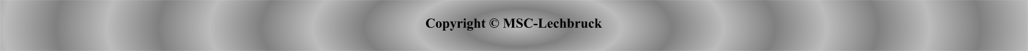 Copyright © MSC-Lechbruck