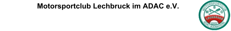 Motorsportclub Lechbruck im ADAC e.V.
