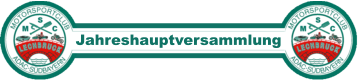 Jahreshauptversammlung