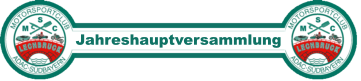 Jahreshauptversammlung