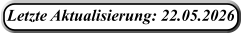Letzte Aktualisierung: 22.05.2026