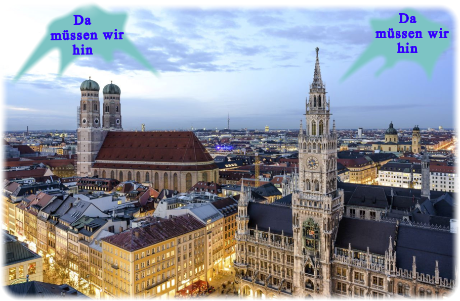 Da    müssen wir  hin Da    müssen wir  hin